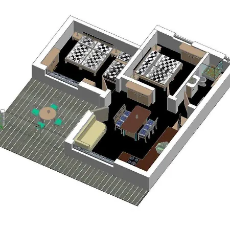 Apartment Komfortappartement 5 Mit 2 Schlafzimmern Und Terrasse